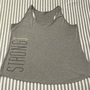 Old Navy Light Grey Tank Top XXL